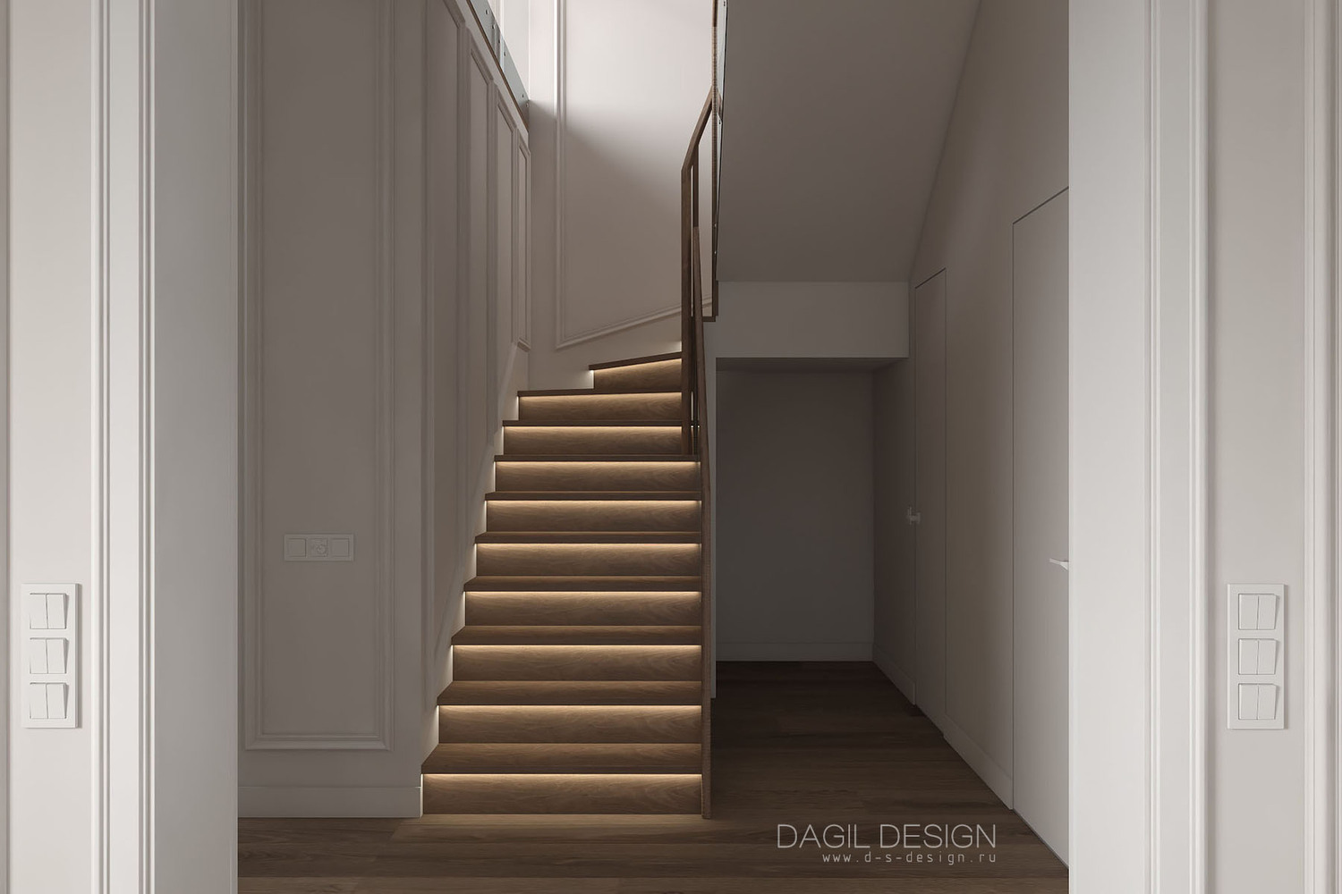 дизайн лестницы в доме